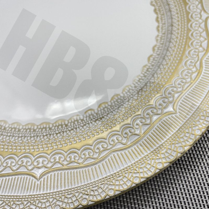 New Placemat Tray Lace Tray Wedding Banquet Furniture Good Things Application Scenario