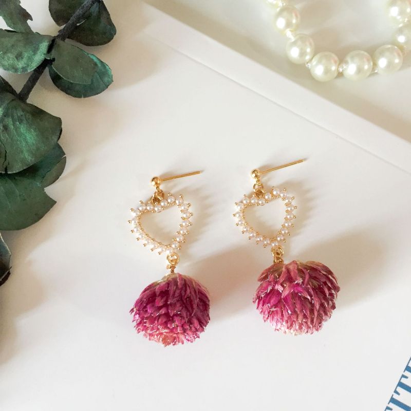 时髦气质耳环/不规则/小花花细节图