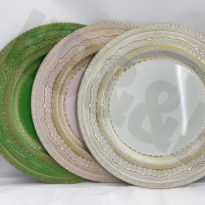 New Placemat Tray Lace Tray Wedding Banquet Furniture Good Things details Picture
