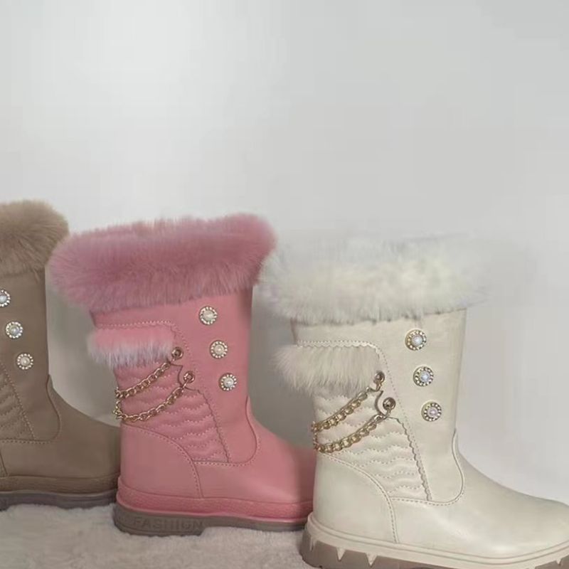 Wholesale All Comfortable Soft Soled Casual Shoes Warm Shoes New Fashion Shoes Girls Boots 10 Specification drawing