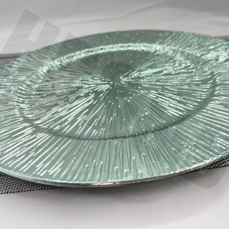 New Placemat Plate Electroplating Radiating Plate details Picture