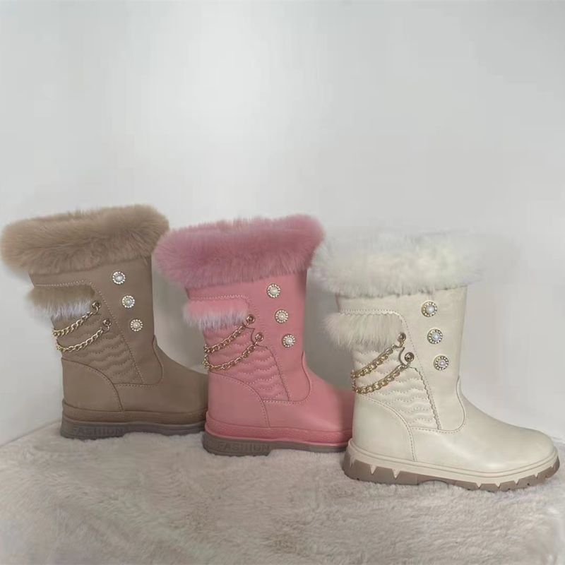Wholesale All Comfortable Soft Soled Casual Shoes Warm Shoes New Fashion Shoes Girls Boots 10