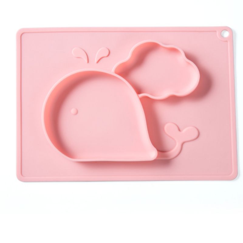 Children's silicone complementary food plates Item Picture