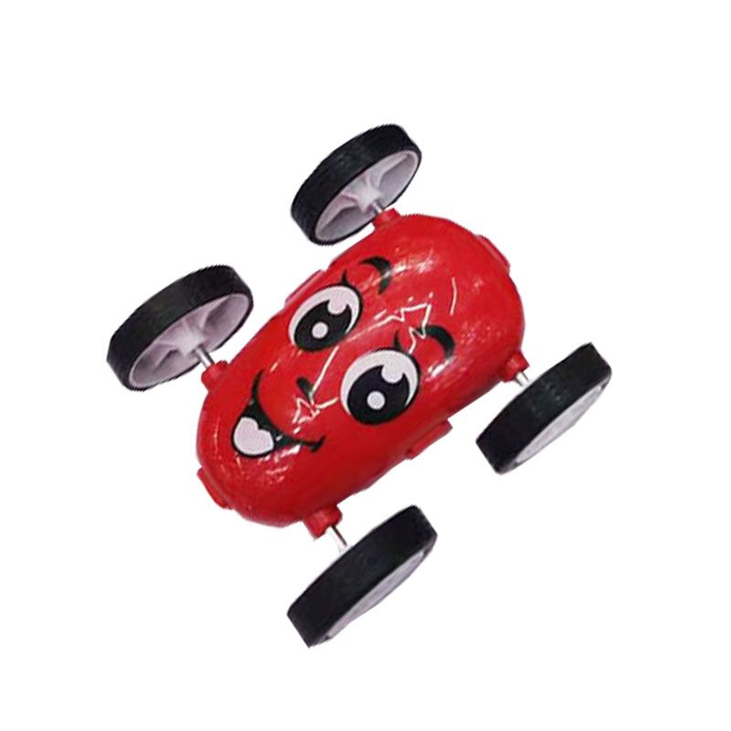 Smiling face double-sided inertial cart, street stall toys, children's toys Application Scenario