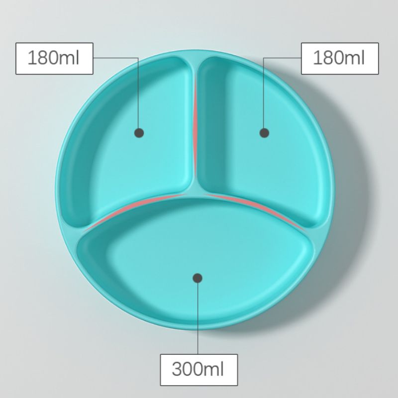 Large-capacity silicone anti-drop baby food bowls and children's tableware Application Scenario