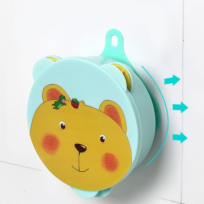 Stainless steel grid suction cups for baby dinner plates Application Scenario