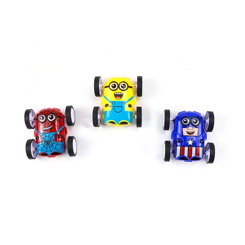 小黄人双面惯性车地摊玩具儿童玩具