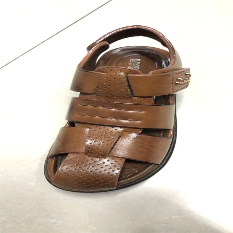 Men's Sandals Casual Slippers Foreign Trade Wholesale Men's Sandals Summer New Open-Toe Sandals Men's Beach Shoes Specification drawing