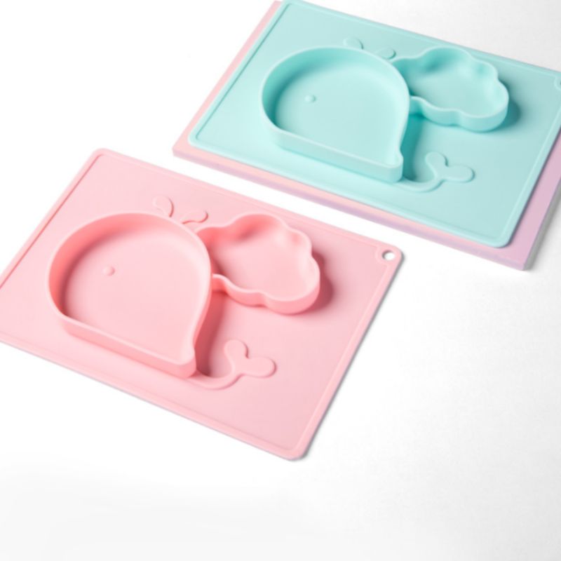 Children's silicone complementary food plates Specification image