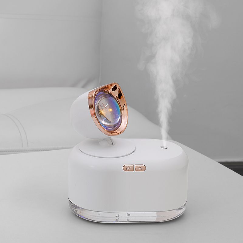 夕阳灯加湿器/投影灯加湿器白底实物图