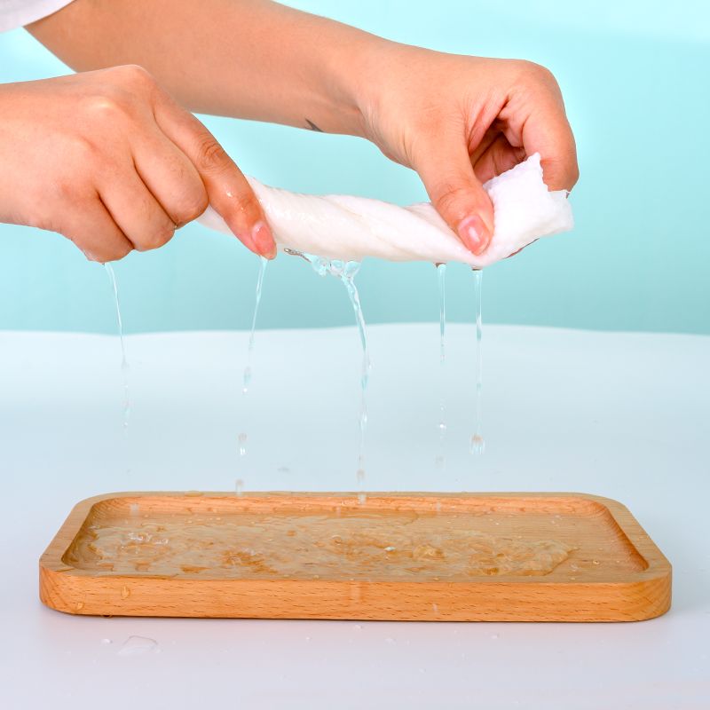 一次性洗脸巾实物图