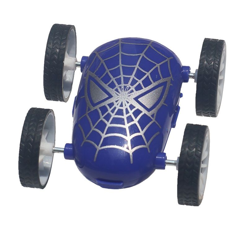 Spider-man Double-sided inertial car, street stall toys, children's toys Application Scenario