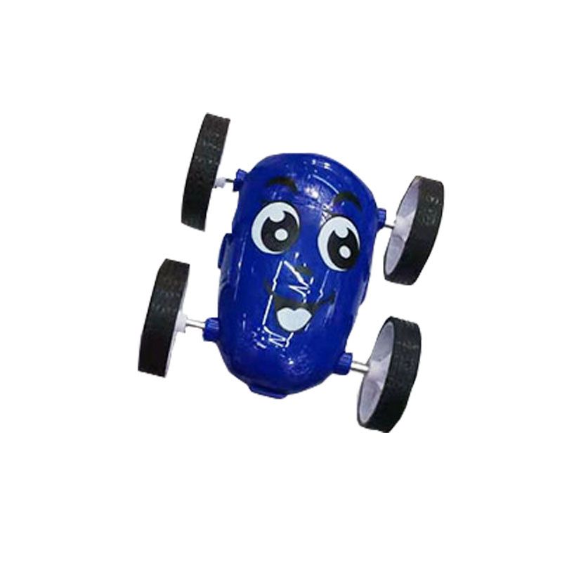 Smiling face double-sided inertial cart, street stall toys, children's toys Specification image