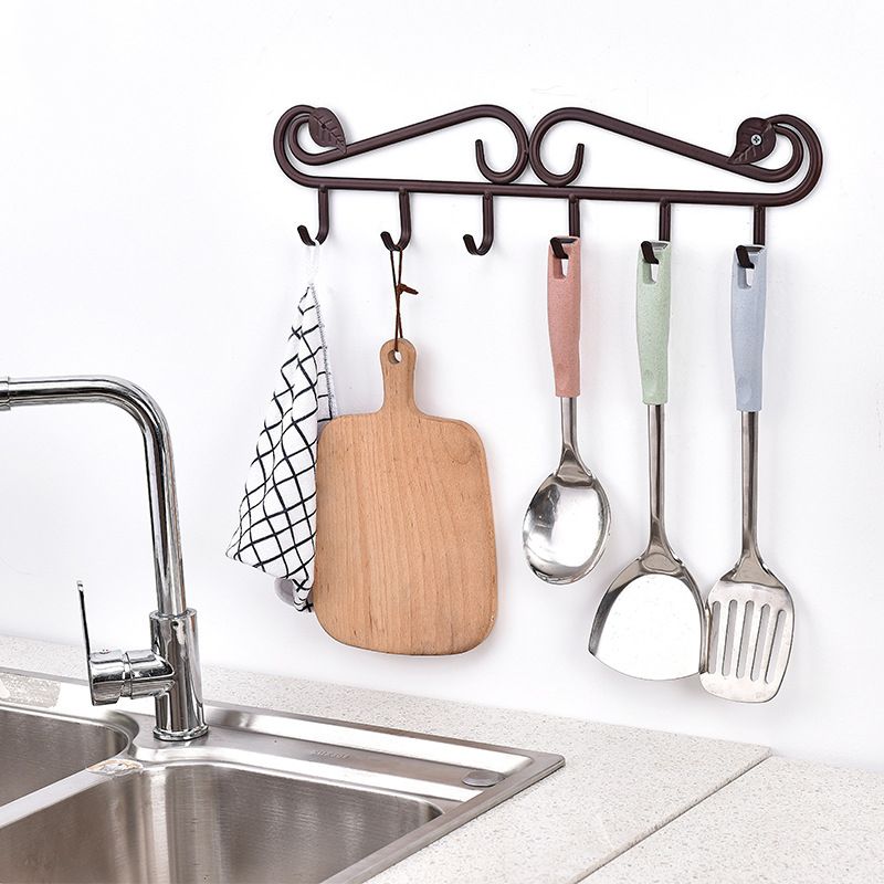 Factory Direct Sale 6 Hooks Coat and Hat Hook thumbnail