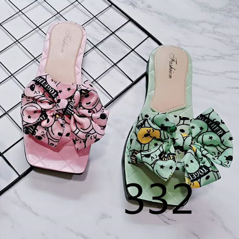 DORA Shoes 2021 new fashion bow slippers