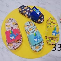Casual summer children's blow up cartoon slippers