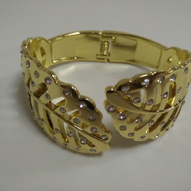 锌合金手镯，欧美流行，中性时尚图