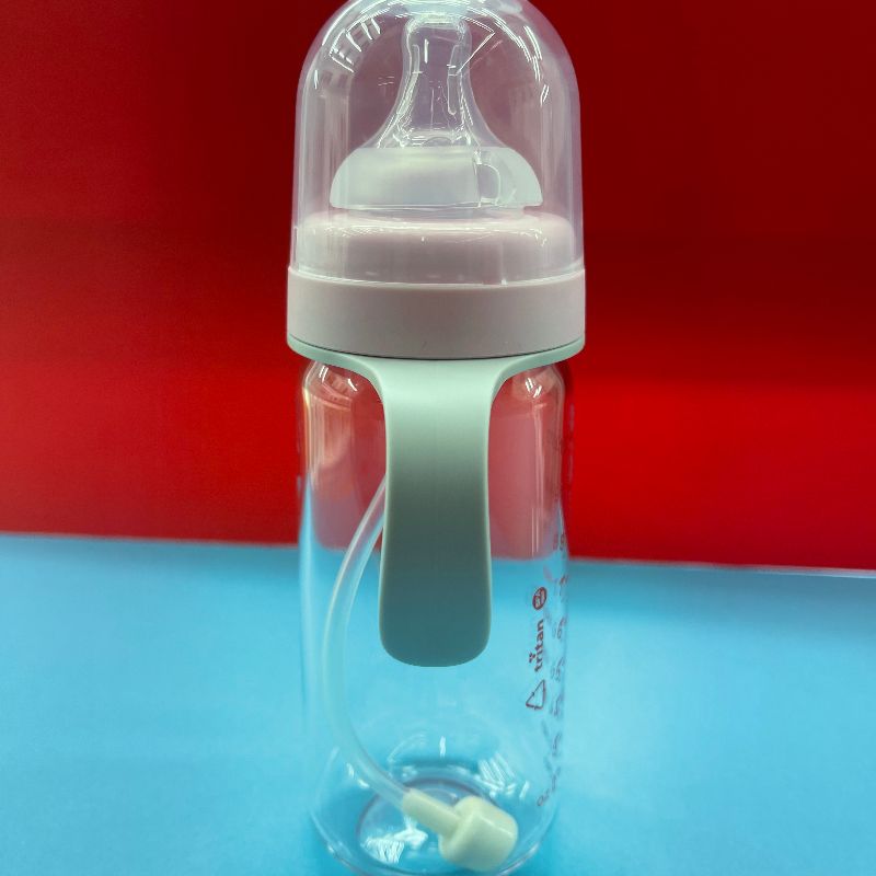 爱得利evorie特丽透带柄自动奶瓶产品图
