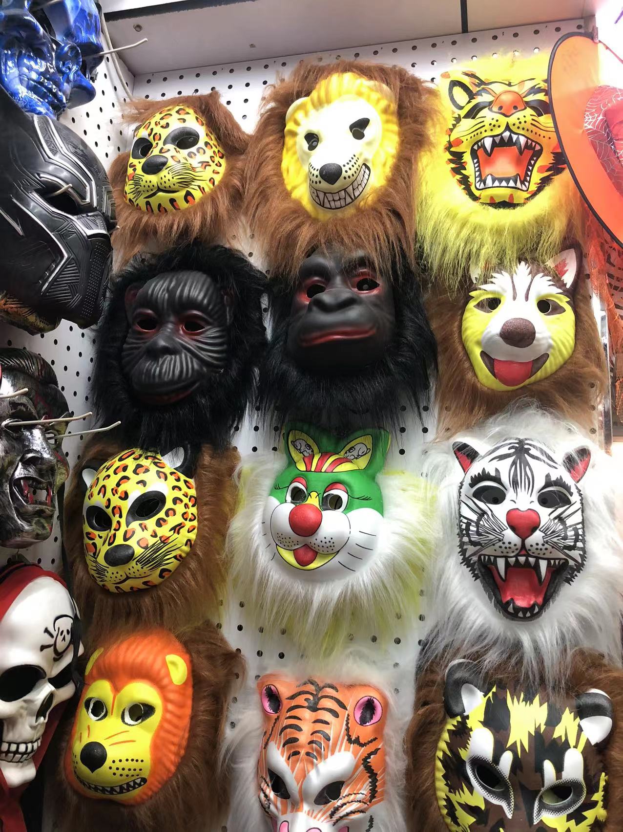 莎欣工艺节庆用品节庆装饰最新款爆款动物面具图