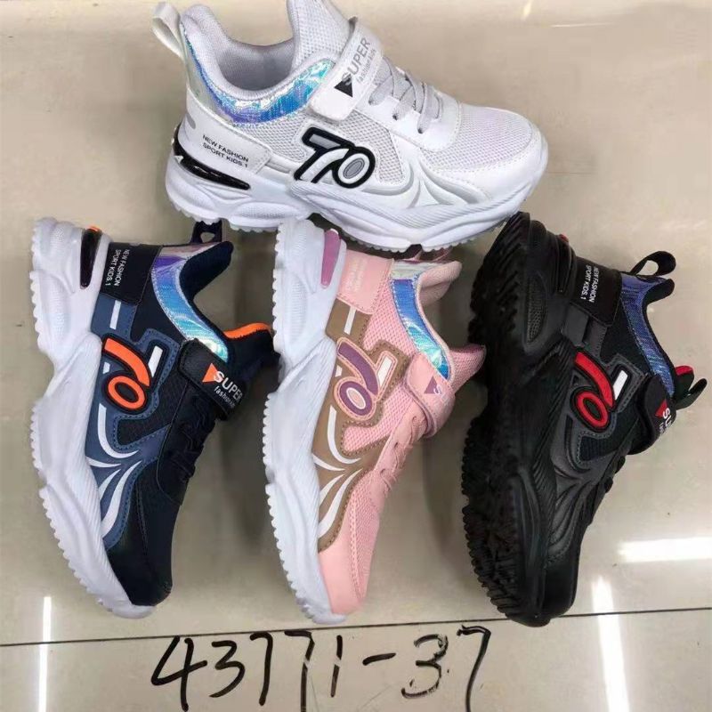 批发百搭舒适软底休闲鞋儿童透气鞋子新款潮鞋跑步休闲运动鞋4