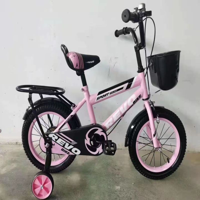 自行车12/14/16/20寸新款男女童车带车篮后椅架儿童自行车