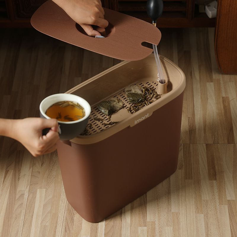 茶桶茶渣桶垃圾过滤排水桶茶台废水桶功夫茶具配件家用小号茶水桶图