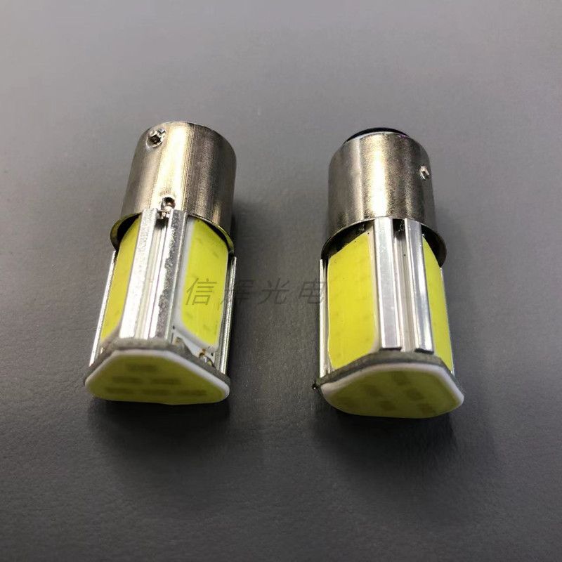 Car LED brake lights, 12V ultra-bright, flashing taillights, COB4 side modified lights, motorcycle decorative lights, fog lights Application Scenario
