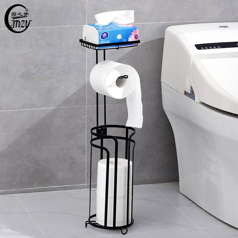 HOYA Thickened material floor towel rack new Arrivle detachable tissue holder thumbnail