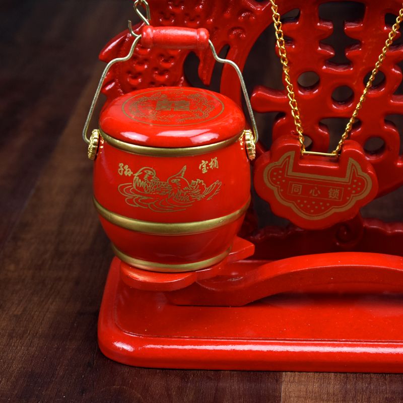 Wooden Concentric Lock Medium Marriage Satisfactory Item Picture