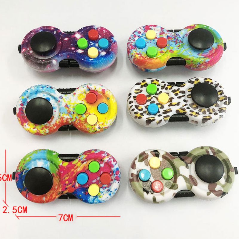 Stress-relieving Rubik's Cube, a creative puzzle game with a stress-relieving controller. fidget, a new and unique toy bestseller Item Picture