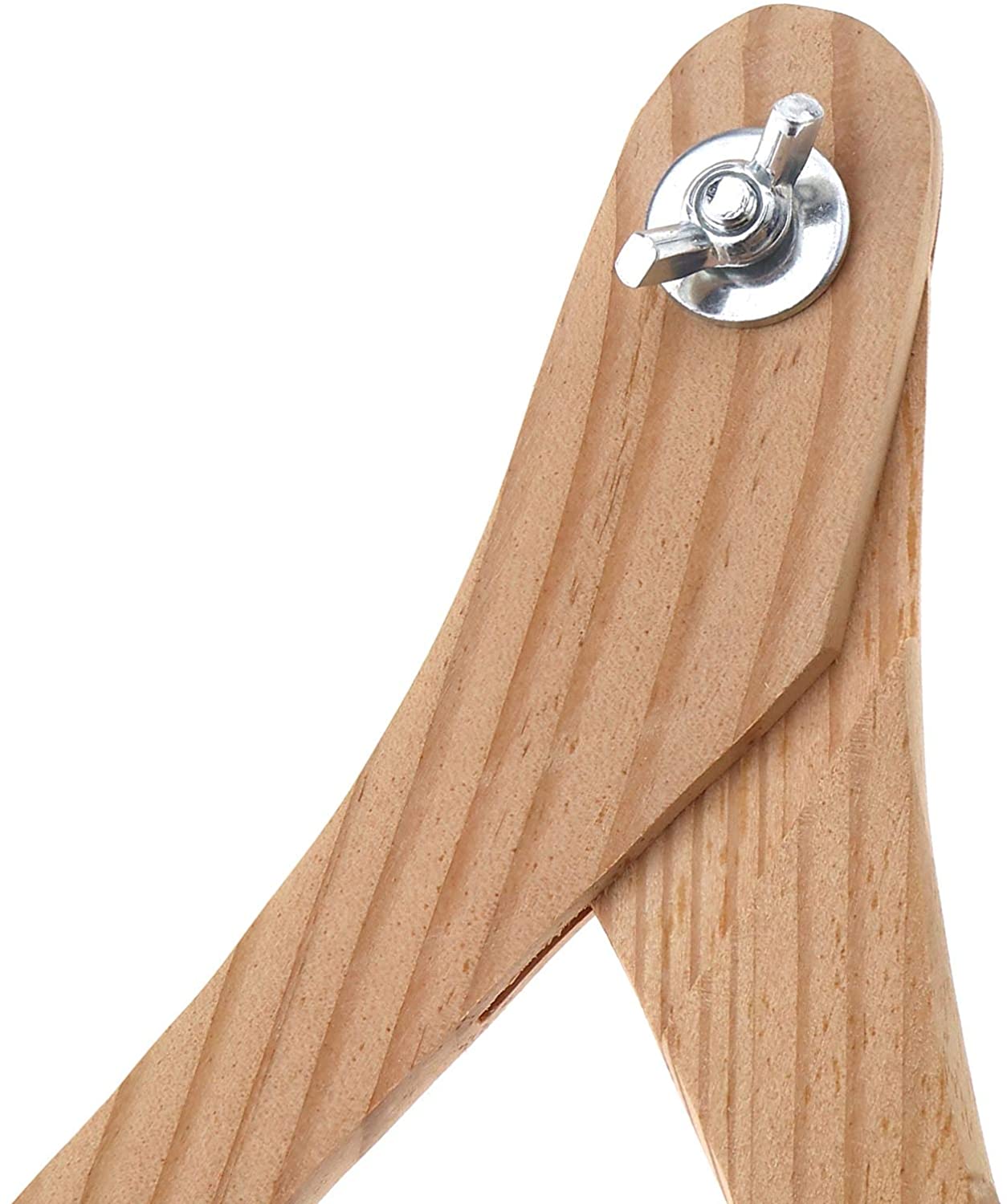 Adjustable metal wing-shaped nut, wooden caliper and wooden clamp for measuring clay sculptures Application Scenario