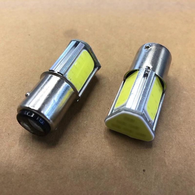 Car LED brake lights, 12V ultra-bright, flashing taillights, COB4 side modified lights, motorcycle decorative lights, fog lights pic 2