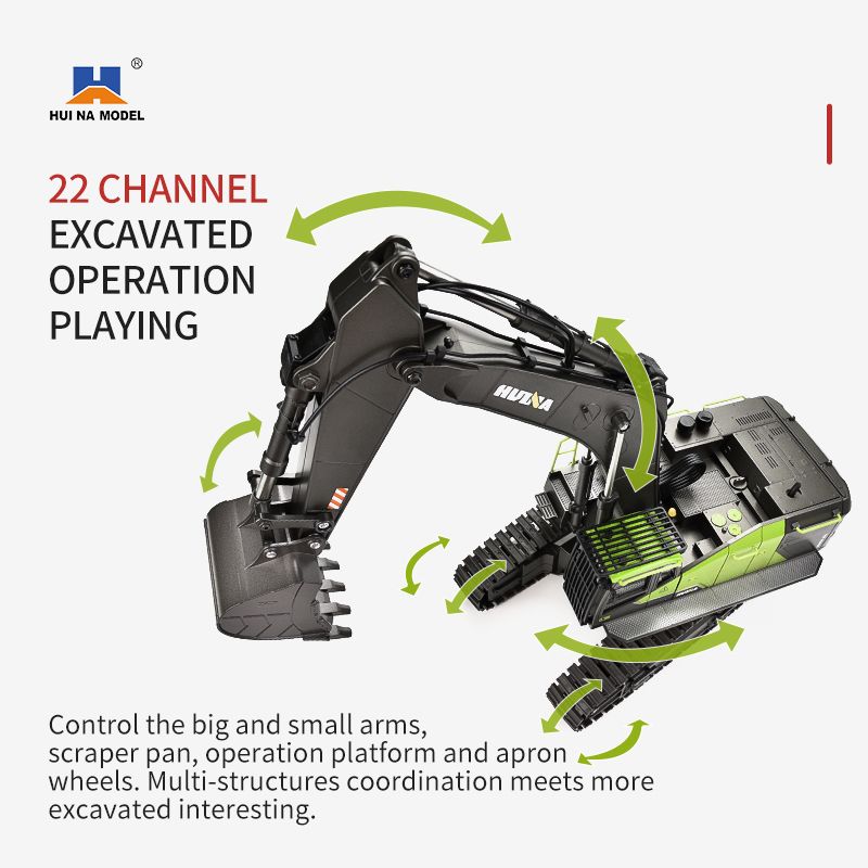 Remote-controlled engineering vehicle details Picture