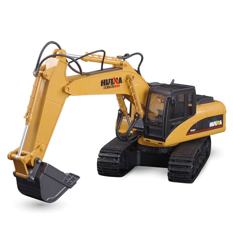 Remote-controlled engineering vehicle