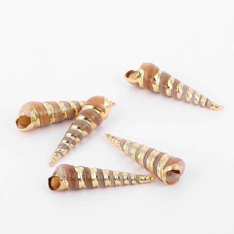 DIY shell jewelry accessories, bracelets, small conch necklaces, earrings, pendants, creative natural handcrafted jewelry accessories Specification image