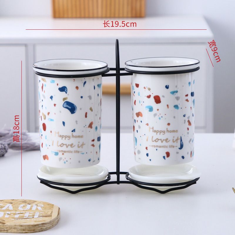 Yiwu Good Goods - Northern Europe Fresh Series Seasoning Pot Specification drawing