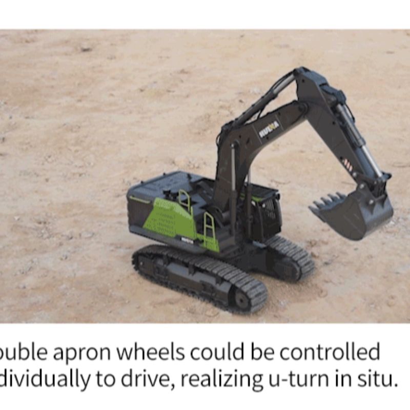 Remote-controlled engineering vehicle Specification image