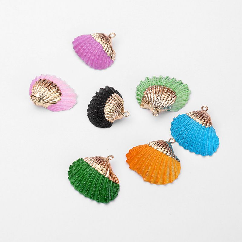 DIY colorful shell jewelry accessories, bracelets, necklaces, earrings, pendants, creative natural handcrafted jewelry, cross-border wholesale details Picture