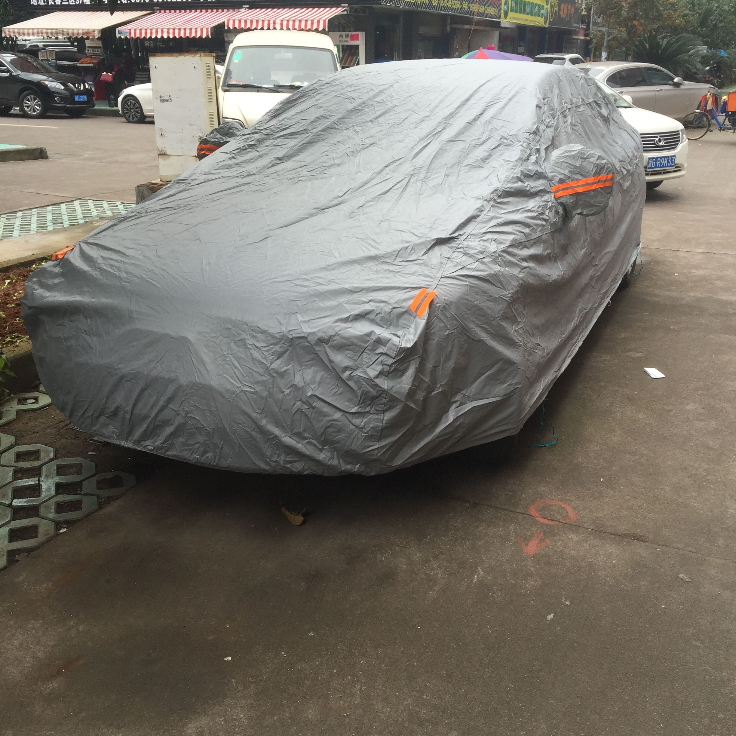 Car cover, sedan cover, car sun protection and dust cover, winter car snow and frost protection cover, cross-border hot sales, factory promotion details Picture