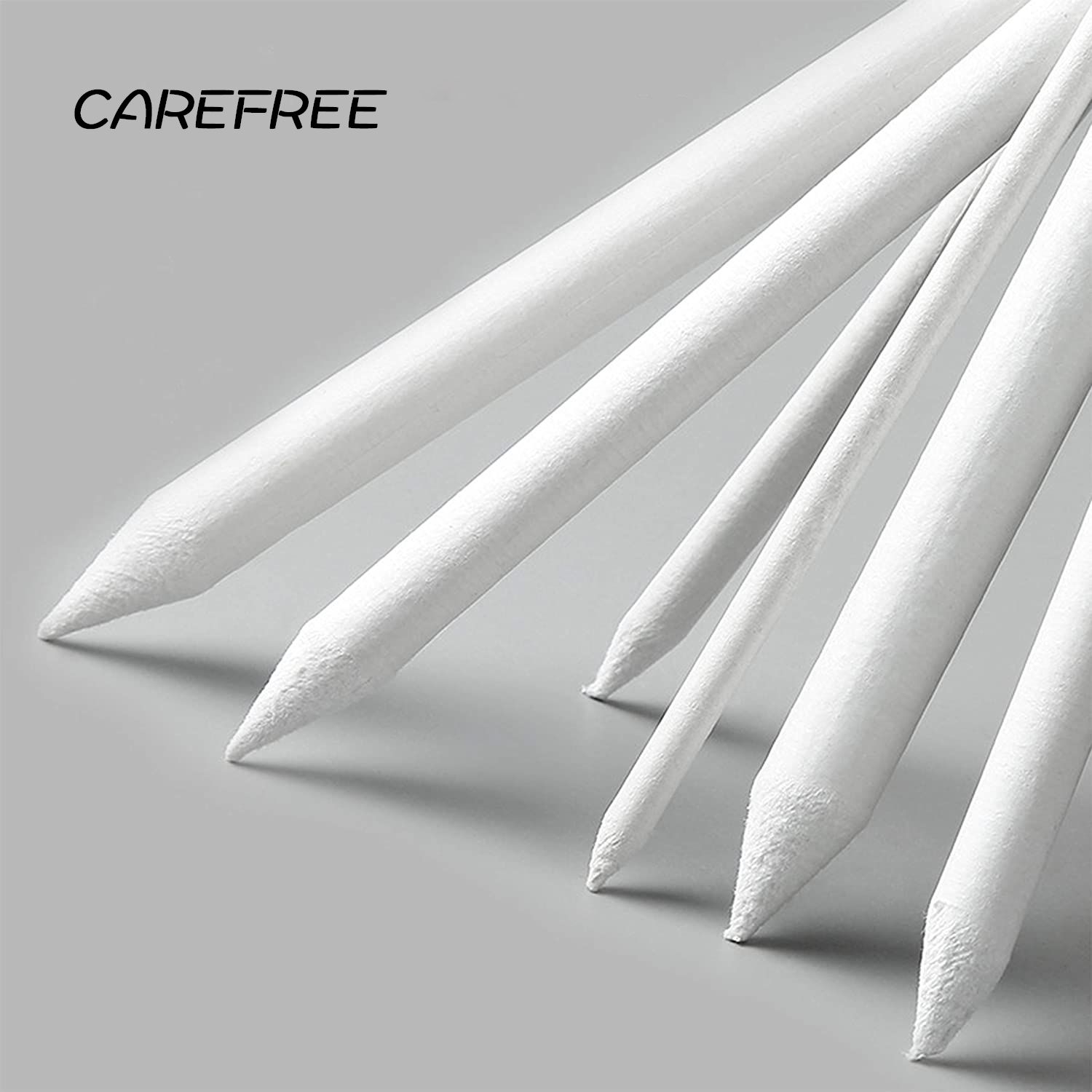 Pack 6 lápices de borrado papel de dibujo realce de arte lápices de papel blanco set de borrado lápices de corrección de papel de arroz herramienta de pintura 3 packs