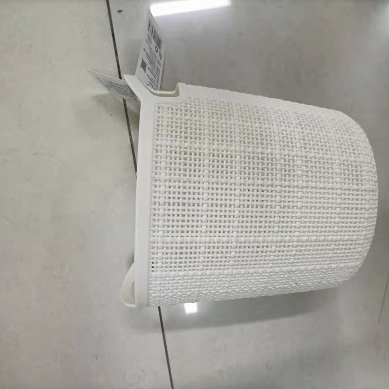 桌面塑料收纳筐厨房杂物收纳盒玩具收纳框幼儿园圆形收纳小篮子详情图1