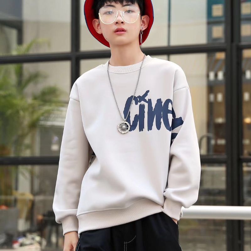 Small Curly Wool New Long Underwear Boutique Set For Children Pure Cotton Warm Thin Cotton Autumn And Winter Cotton Sweater 92 details Picture
