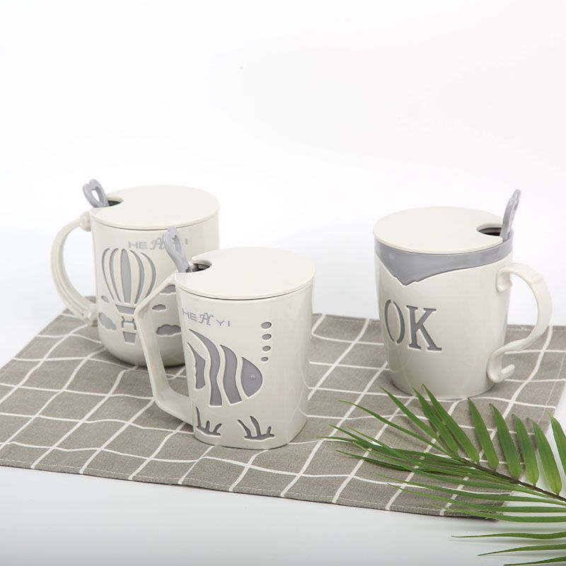 New Fashion Coffee Ceramic Cup Mugs 9*10.5cm thumbnail