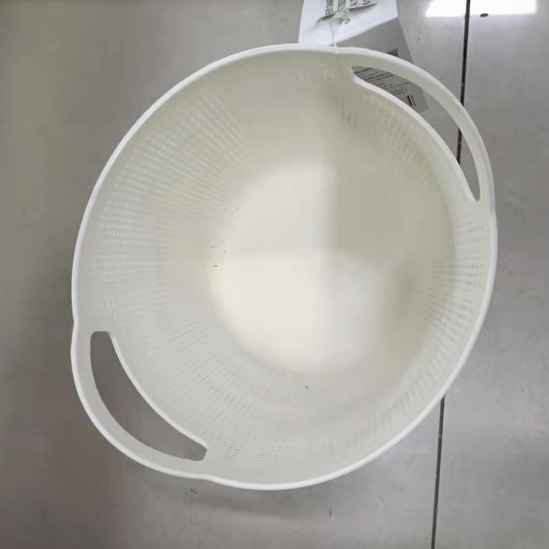 桌面塑料收纳筐厨房杂物收纳盒玩具收纳框幼儿园圆形收纳小篮子详情图3