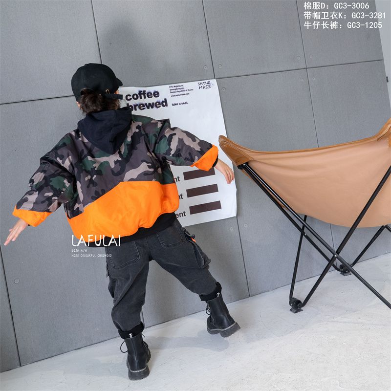 小卷毛新款秋衣秋裤精品套装少年儿童纯棉保暖薄款全棉秋冬季棉毛衫73