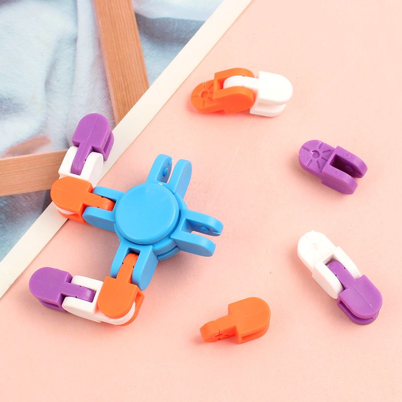 Best-selling toy gyroscope bicycle track chain gyroscope chain gyroscope versatile splicing 4-axis Item Picture