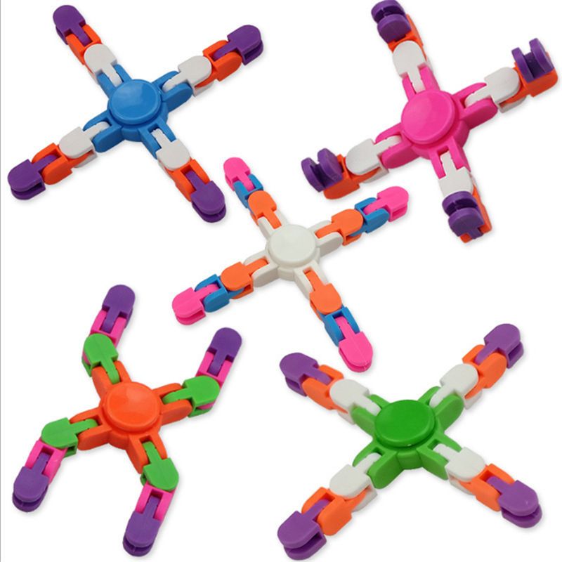 Best-selling toy gyroscope bicycle track chain gyroscope chain gyroscope versatile splicing 4-axis Application Scenario