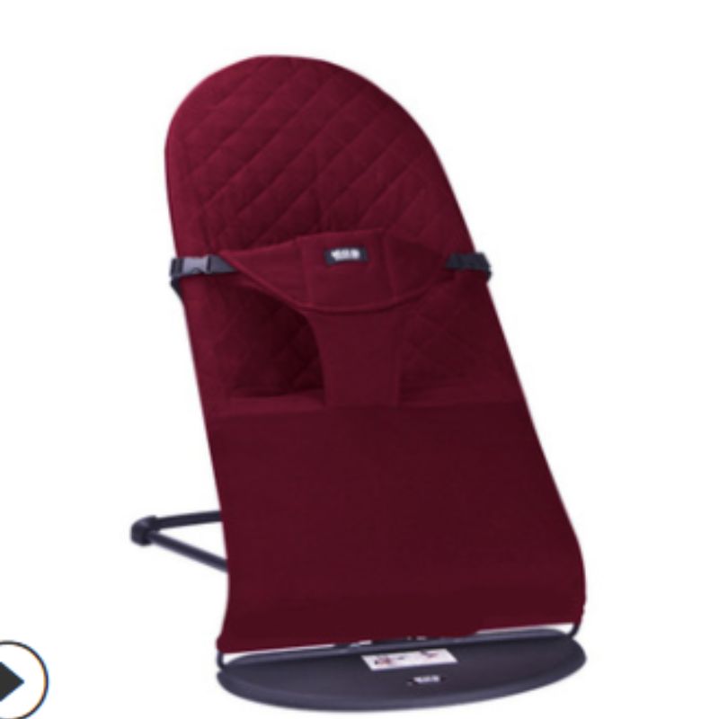 婴儿摇摇椅新生儿平衡摇椅白底实物图