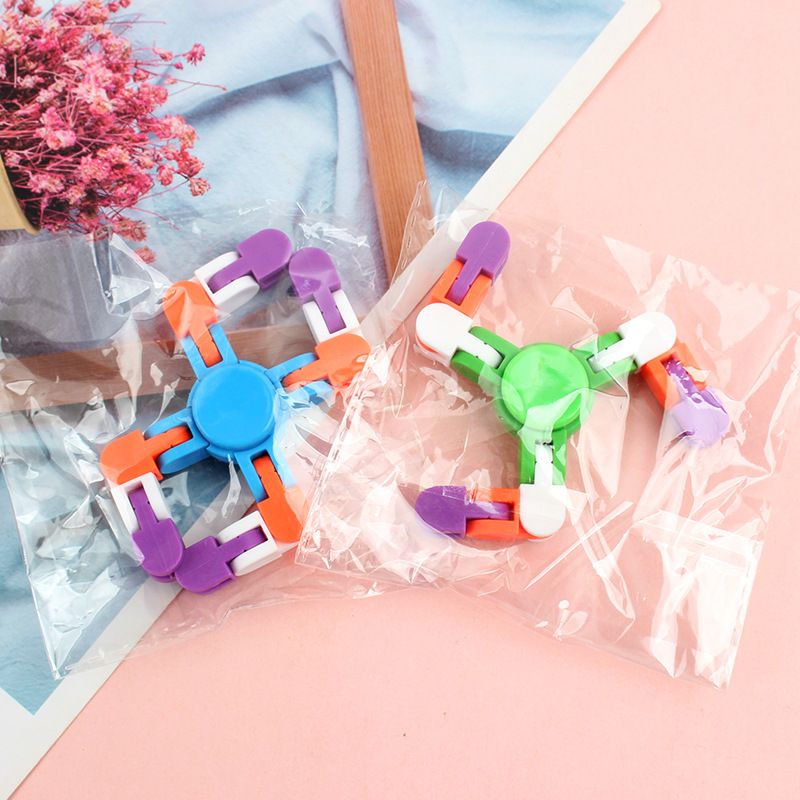 Best-selling toy gyroscope bicycle track chain gyroscope chain gyroscope versatile splicing 4-axis Specification image