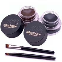 Factory Sale High quality waterproof lasting black+brown 2 in 1 eyeliner GelHot sale products